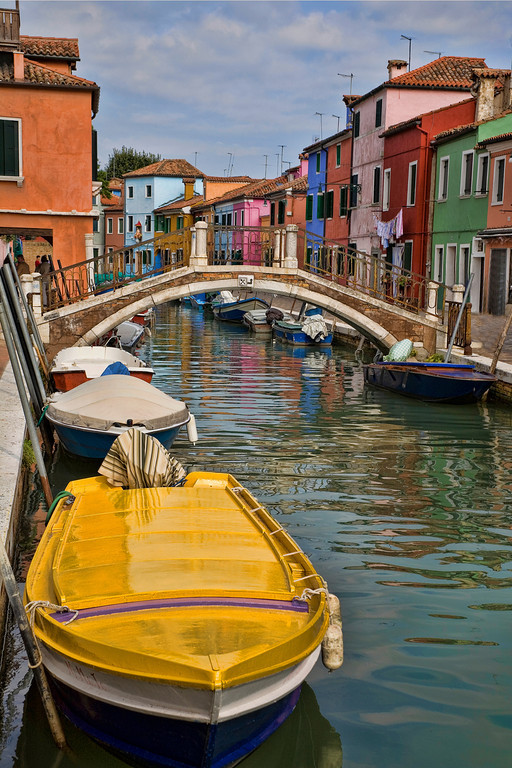 Yellow Boat in Burano, ItalyDave Morgan, Creative Commons